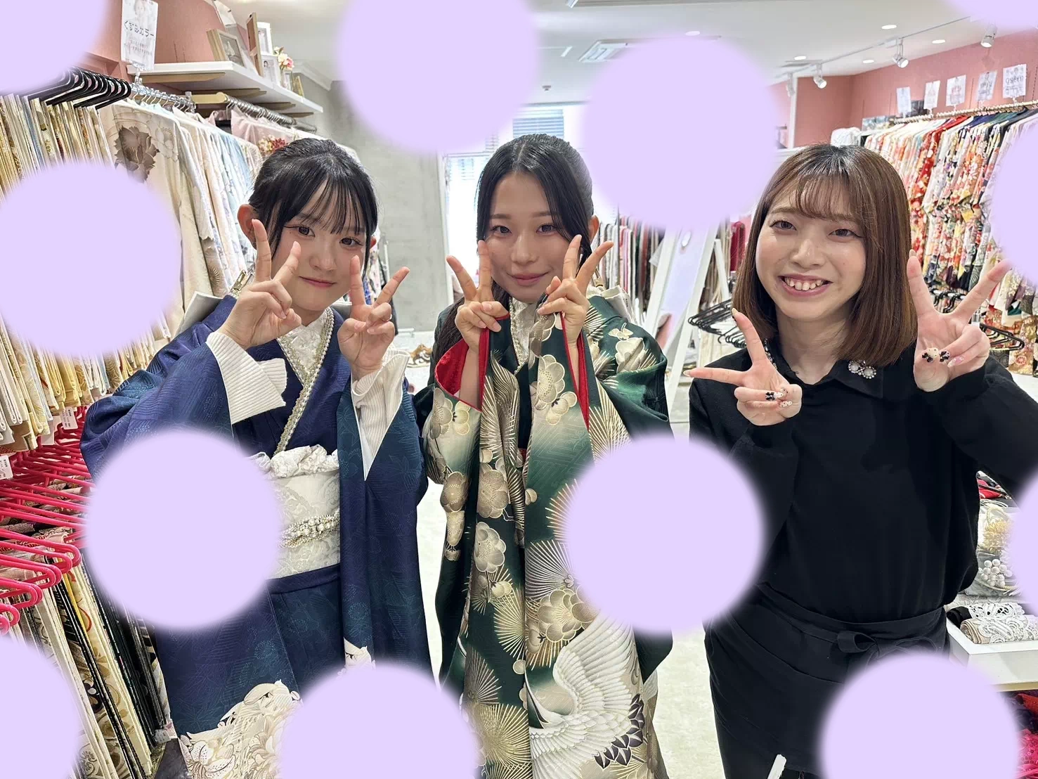 【TAKAZEN姫路店】♡28日　姫路市2028年成人の成人式のペア割のかわいすぎる振袖姫ちゃん♡