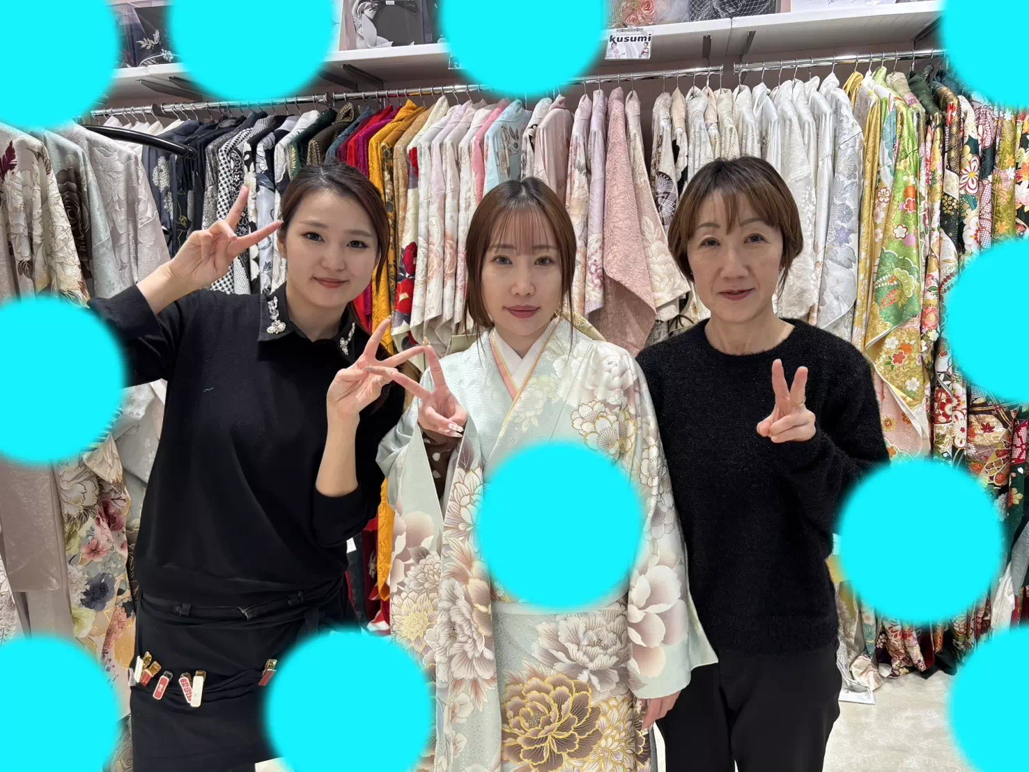 TAKAZEN神戸店 前撮り撮影会 イマドキ カワイイ コディネート 振袖 レンタル 袴