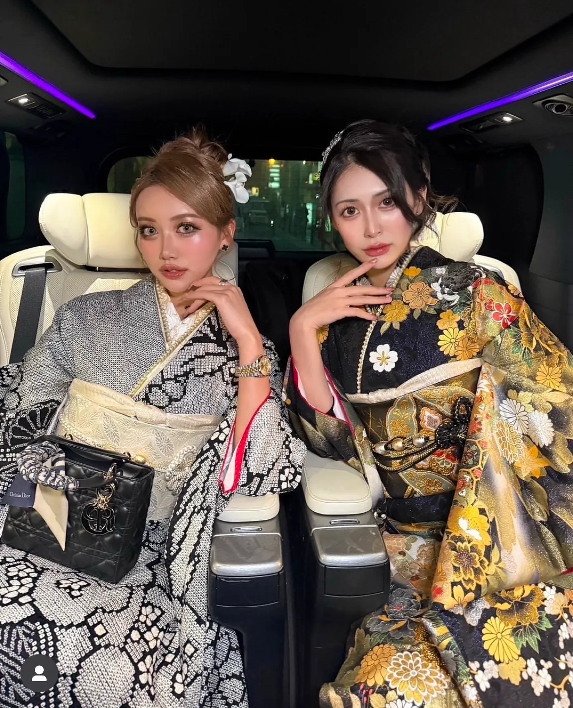 中村りおん　プレミアム古典　逸品本疋田総絞り　黒　高級振袖　大人っぽい　人とかぶらない　上品