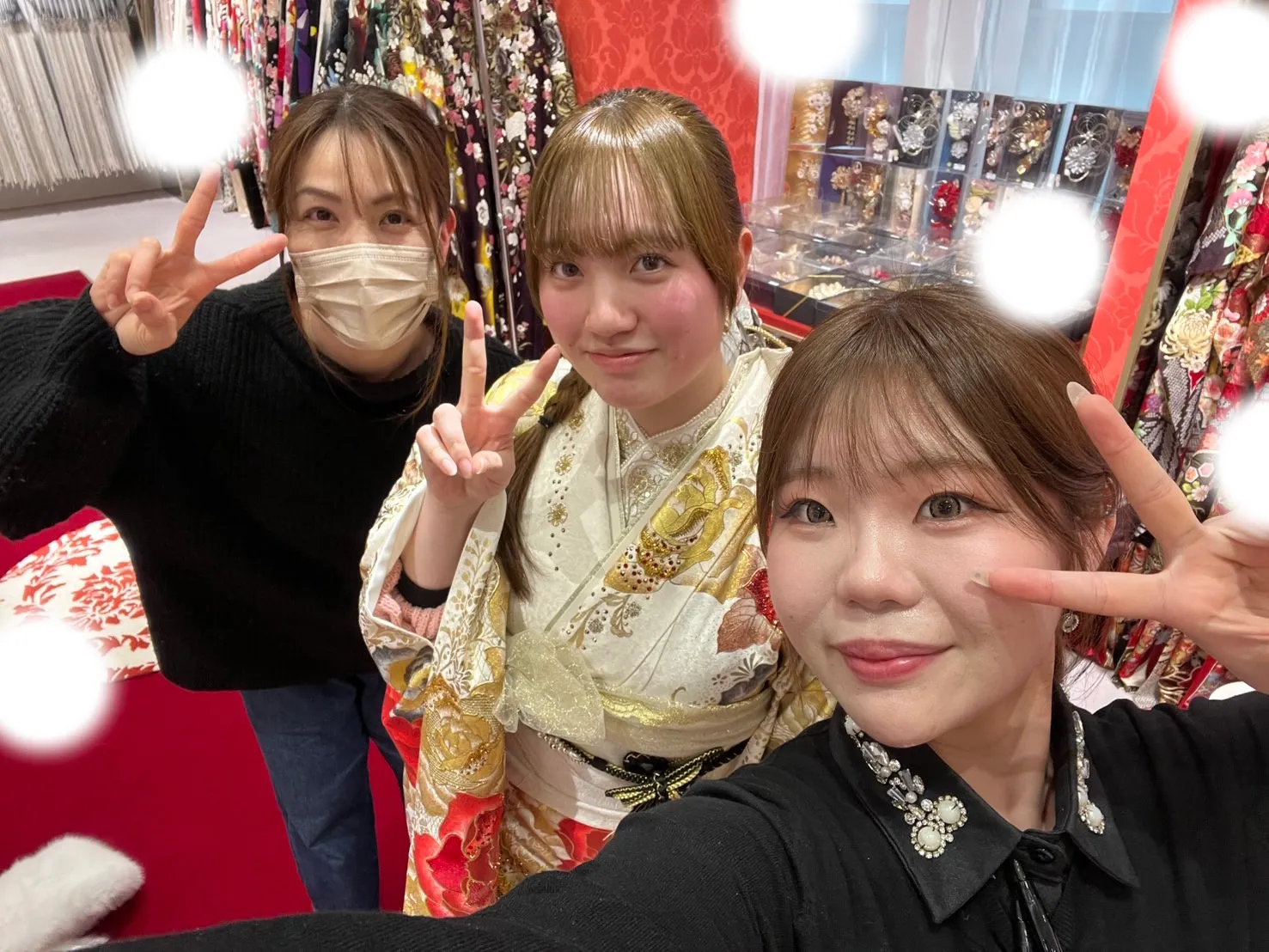 成人式　前撮り　梅田　振袖レンタル　袴レンタル　家族写真　前撮り撮影会