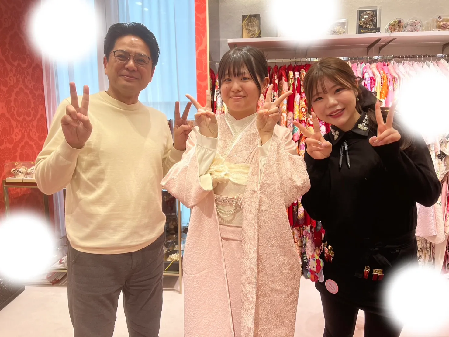 成人式　前撮り　梅田　袴　くすみカラー　かわいい　イマドキ　淡色　古典　タカゼン　撮影