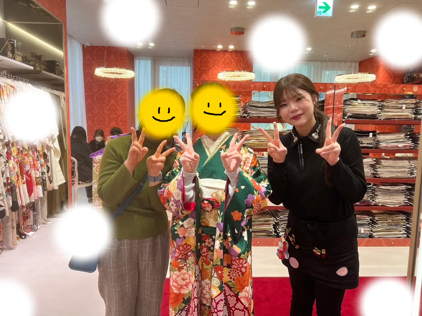 成人式　前撮り　梅田 振袖レンタル　古典　フォトプラン