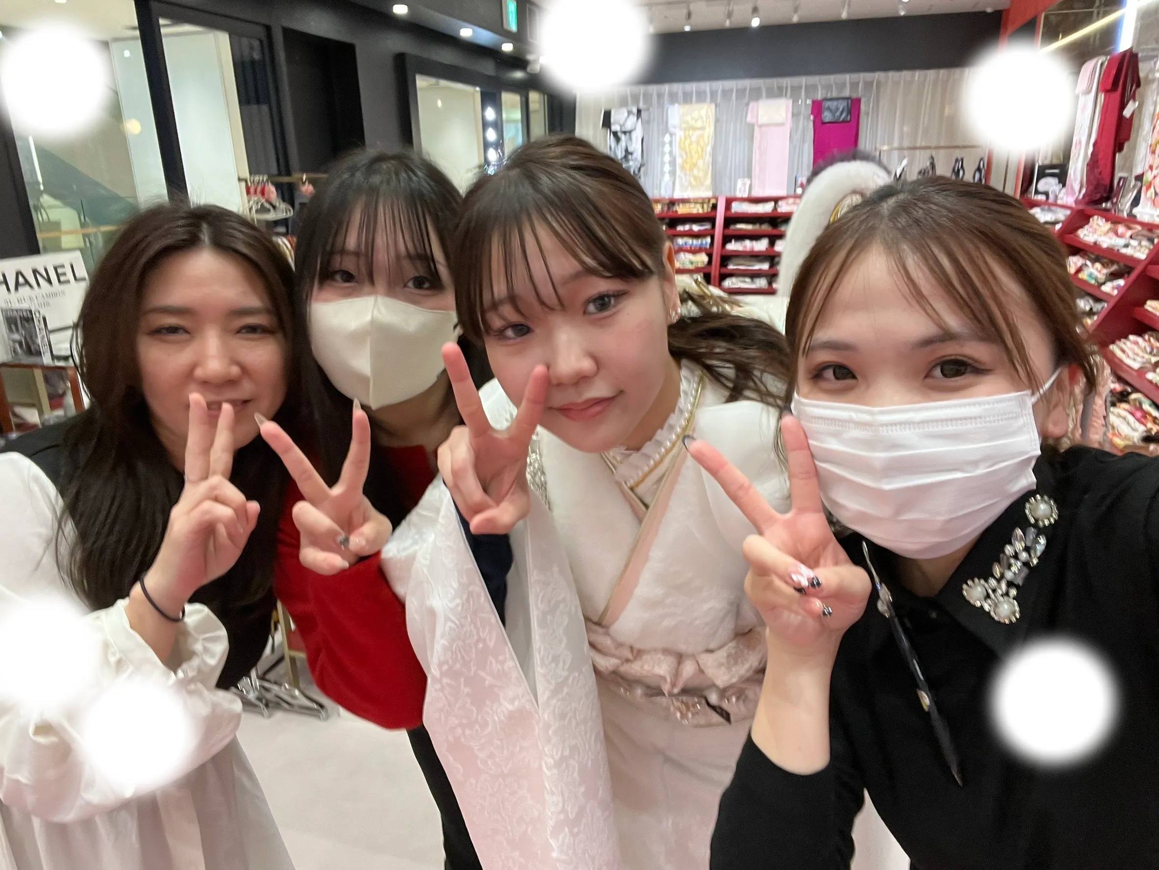 成人式　前撮り　梅田　袴　くすみカラー　かわいい　イマドキ　淡色　古典　タカゼン　撮影