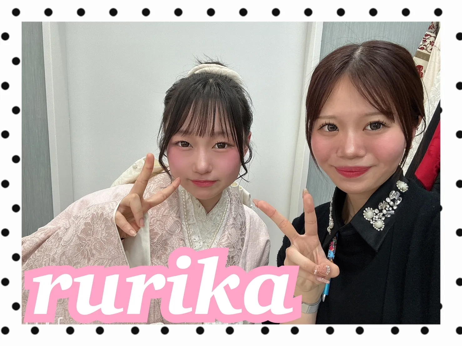【TAKAZEN橿原店】6日♡2027年成人のくすみカラーのオシャレで可愛すぎるお振袖姫ちゃん♡