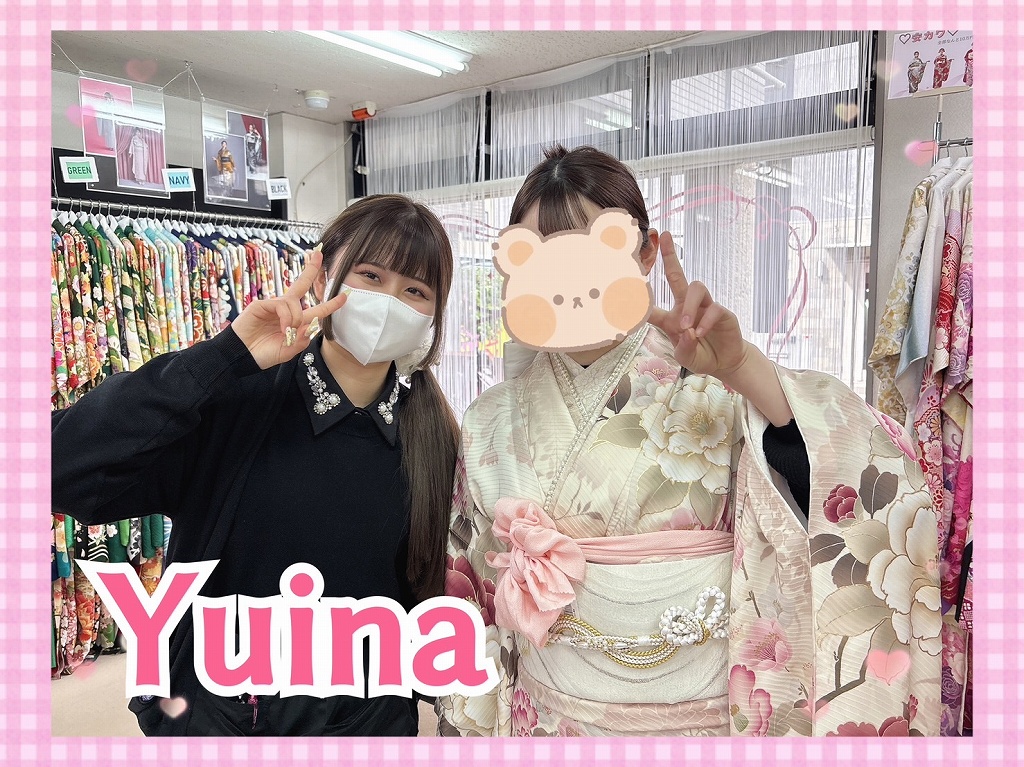 振袖　レンタル　奈良　振袖安い　くすみカラーガーリー　白/ピンク/淡色　椿柄　かわいい　リボン小物コーデ　トレンド　人気　香音ちゃん【通販可】24012