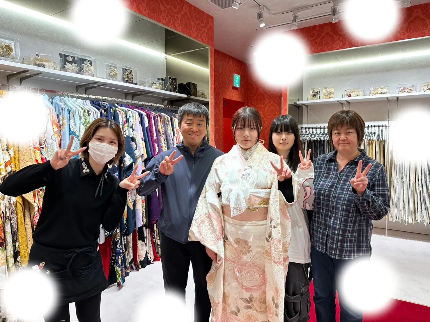 成人式　前撮り　梅田　振袖レンタル　キラキラ　ヘップバーン　かわいい