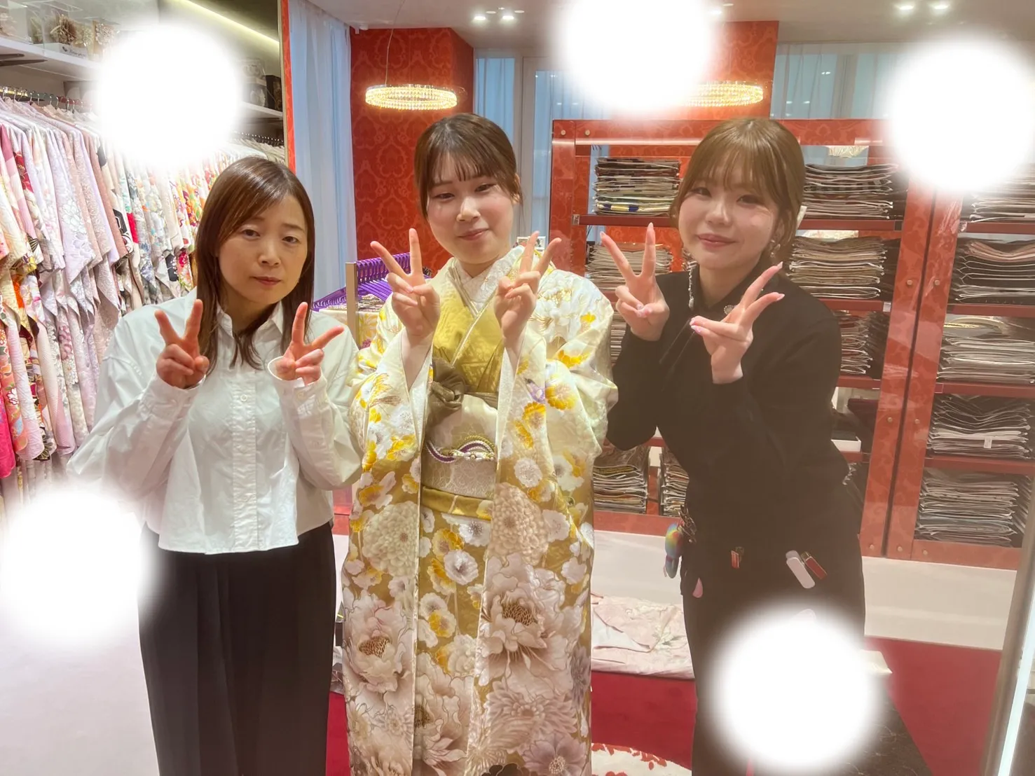 成人式　前撮り　梅田　袴　くすみカラー　かわいい　イマドキ　淡色　古典　タカゼン　撮影