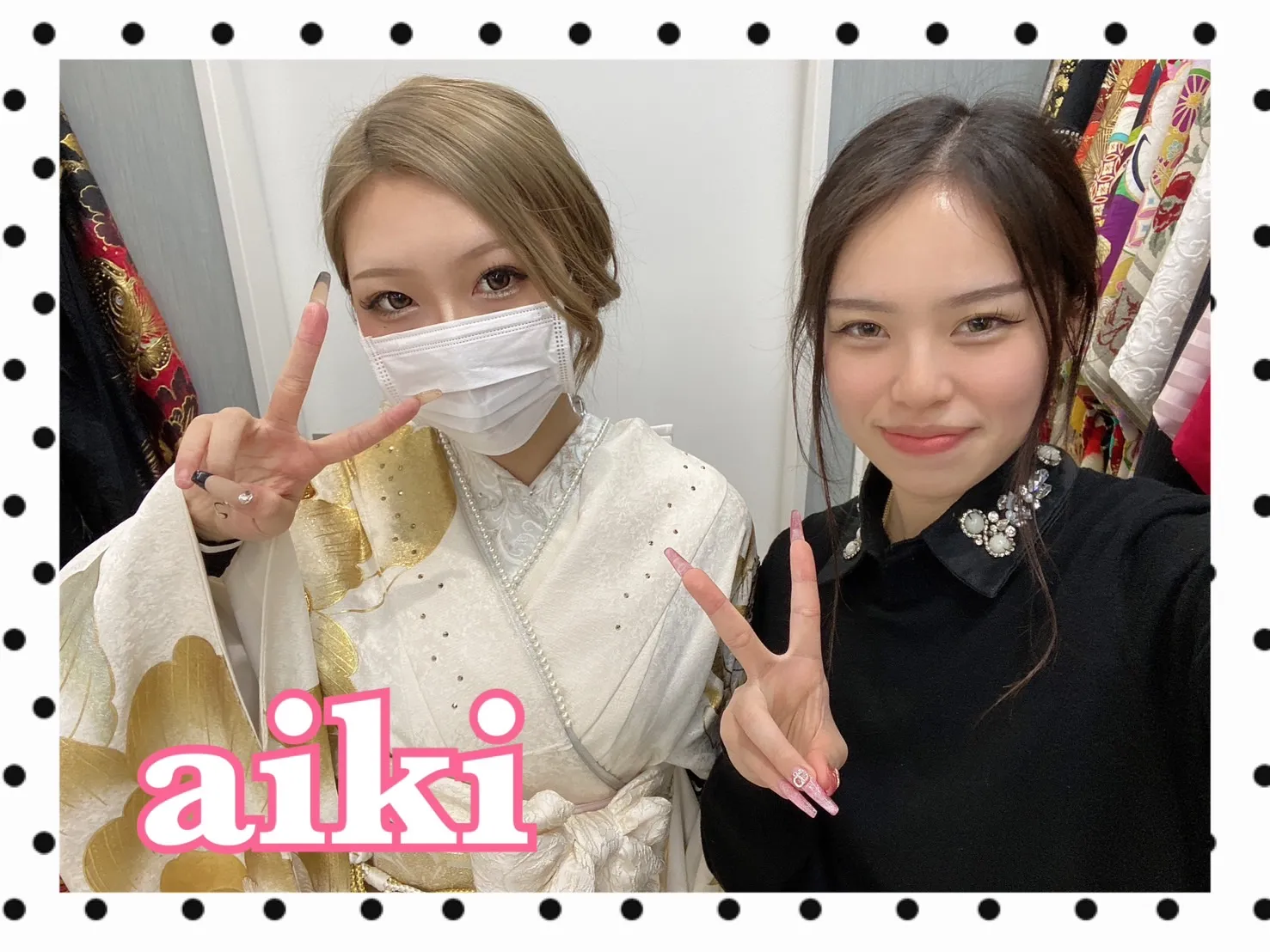 【TAKAZEN橿原店】4日♡桜井市からお越しの2026年成人の白金バラのキラキラお振袖姫ちゃん♡