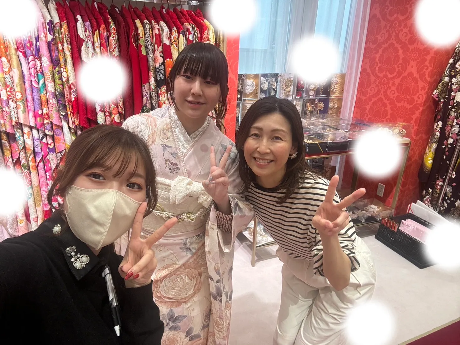 成人式　前撮り　梅田　振袖レンタル　袴レンタル　家族写真　前撮り撮影会