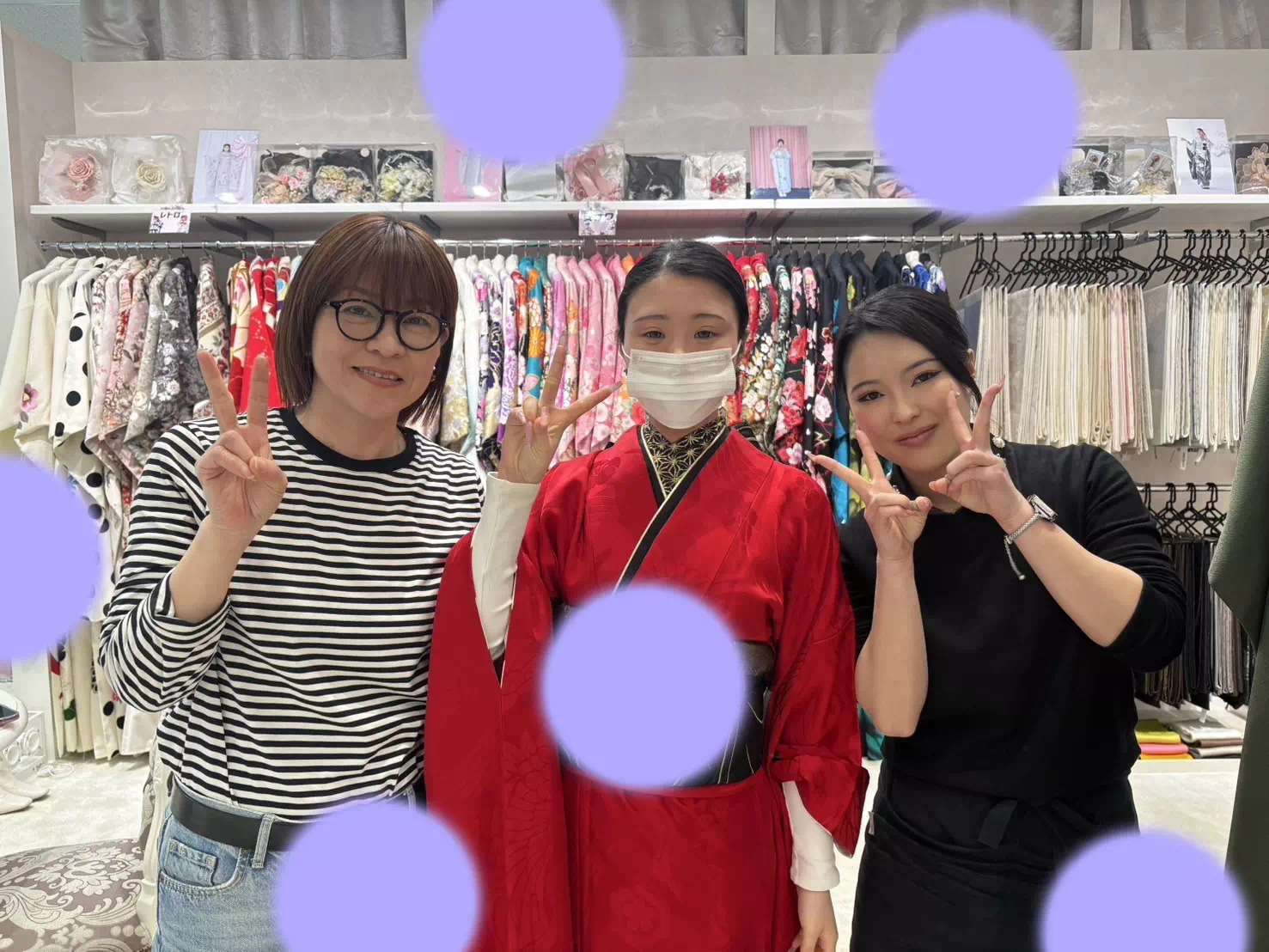 【TAKAZEN神戸旧居留地店】♡5日　レトロに黒ゴールドの小物を合わせたオシャレな姫ちゃん♡被りにくい個性派コーデ♪