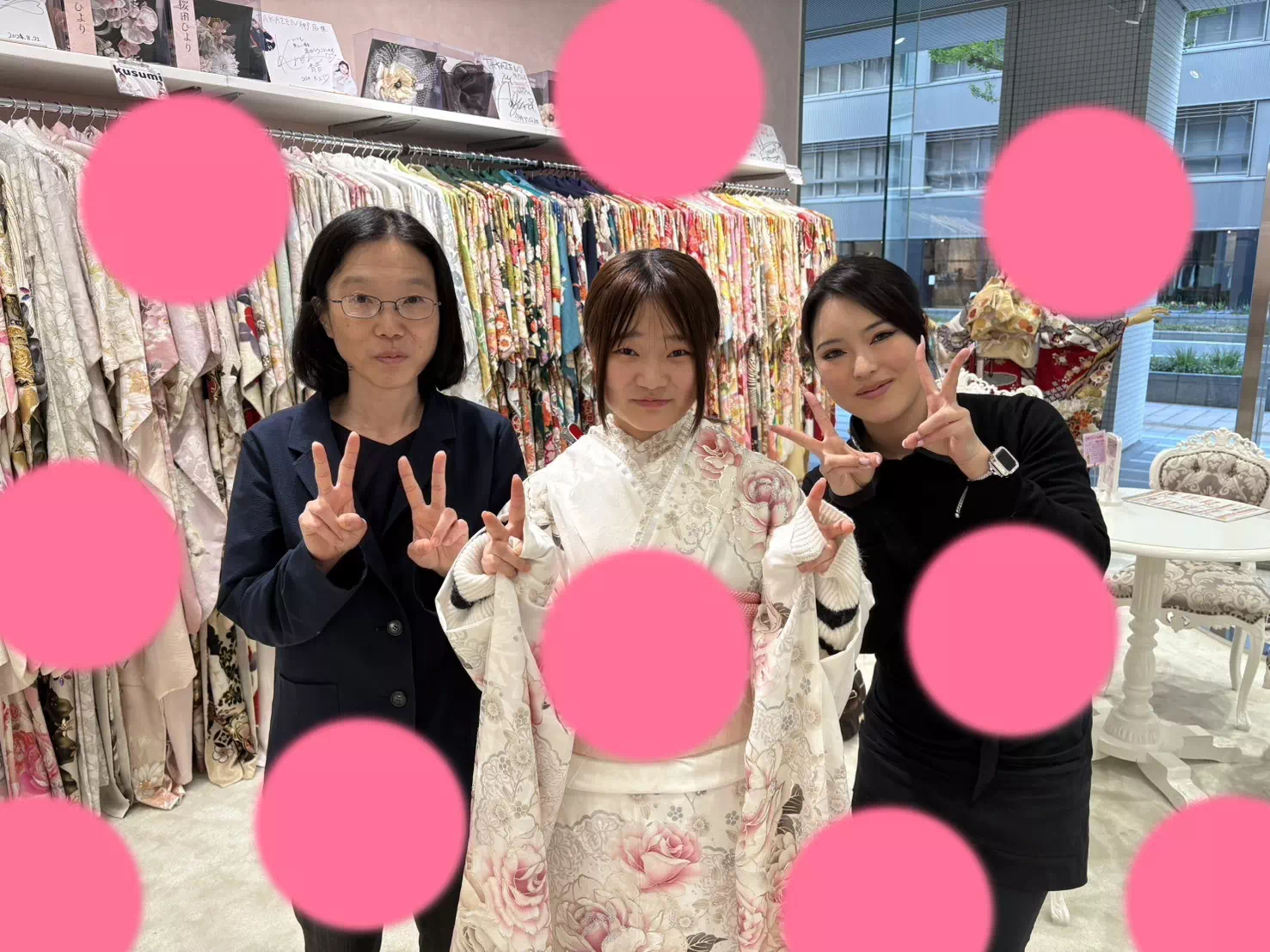 【TAKAZEN神戸旧居留地店】♡1９日　TAKAZENオリジナル振袖♡キラキラかわいい華やかなお振袖姫ちゃん♡