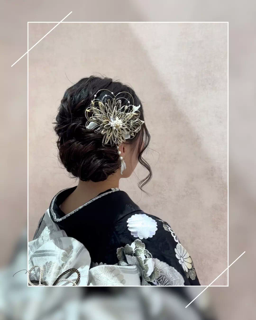 TAKAZEN神戸旧居留地店 イマドキ カワイイ ヘアアレンジ 振袖