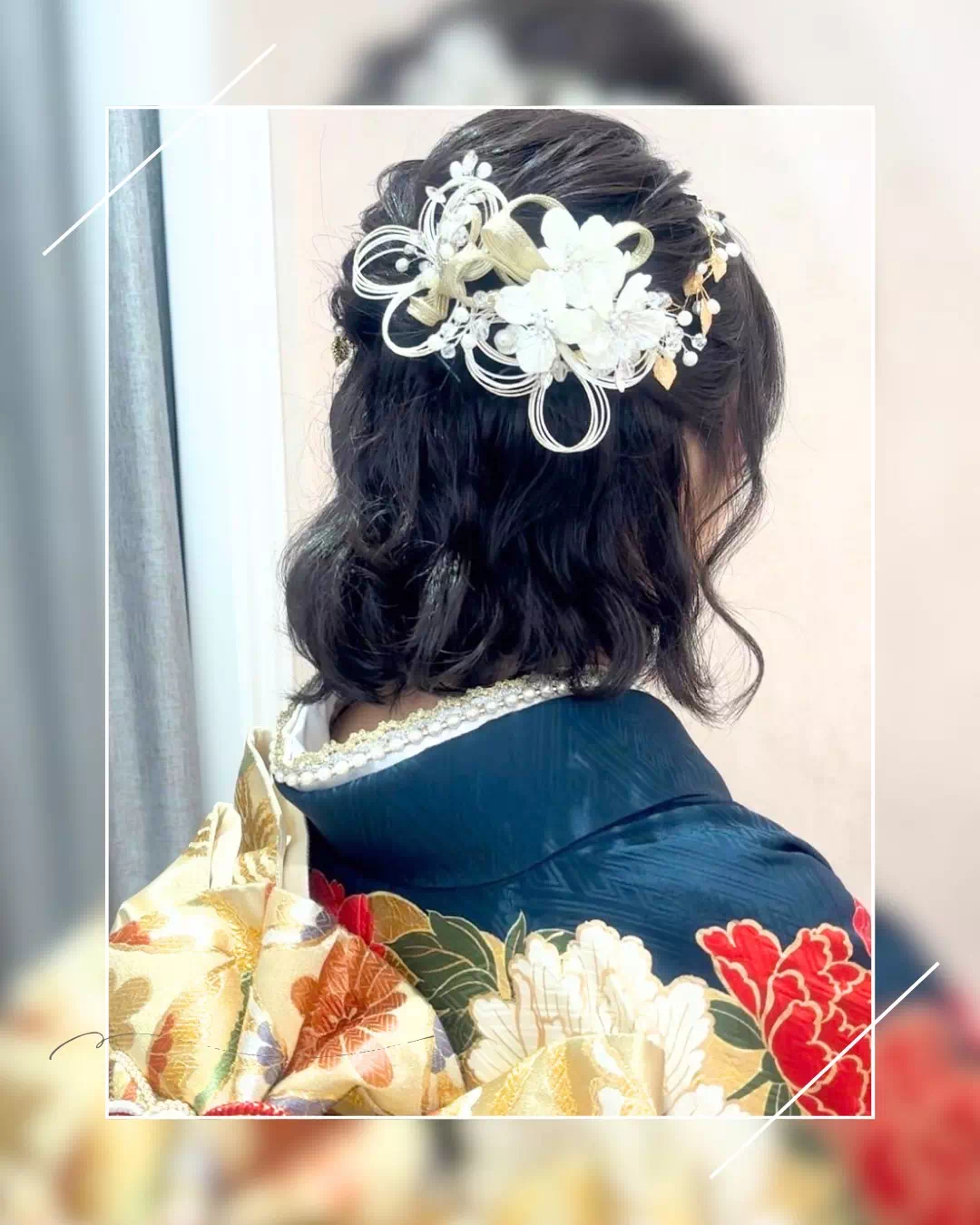 TAKAZEN神戸旧居留地店 イマドキ カワイイ ヘアアレンジ 振袖