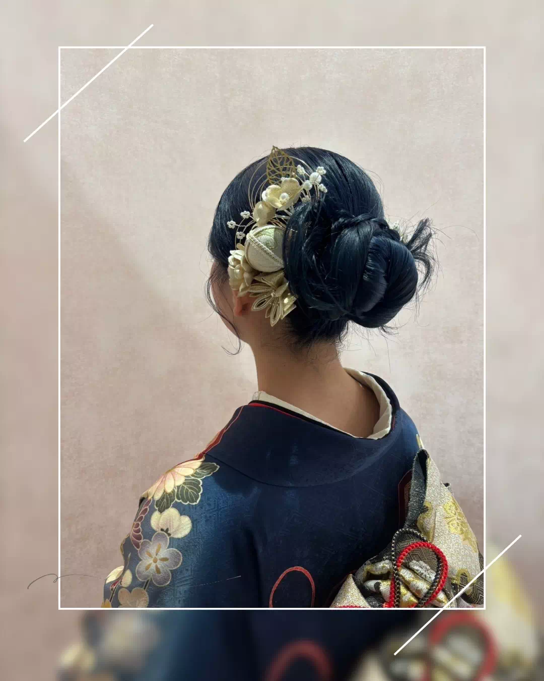 TAKAZEN神戸旧居留地店 イマドキ カワイイ ヘアアレンジ 振袖