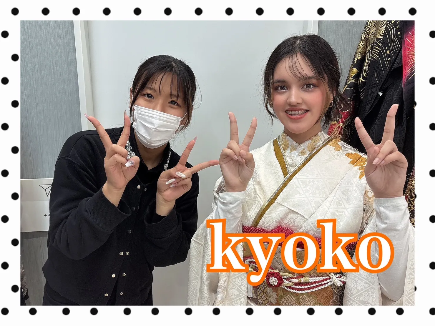 【TAKAZEN橿原店】16日♡吉野郡からお越しの2026年成人の白金綺麗め上品な古典柄お振袖姫ちゃん♡