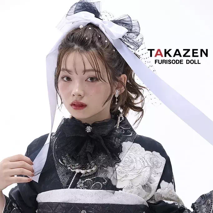 TAKAZEN神戸旧居留地　髪飾　卒業式　袴　レンタル