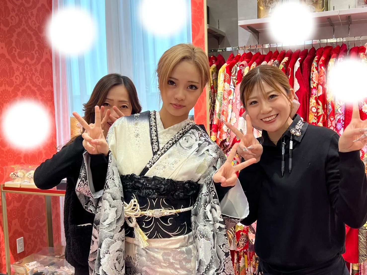 成人式　前撮り　梅田　振袖レンタル　袴レンタル　家族写真　前撮り撮影会