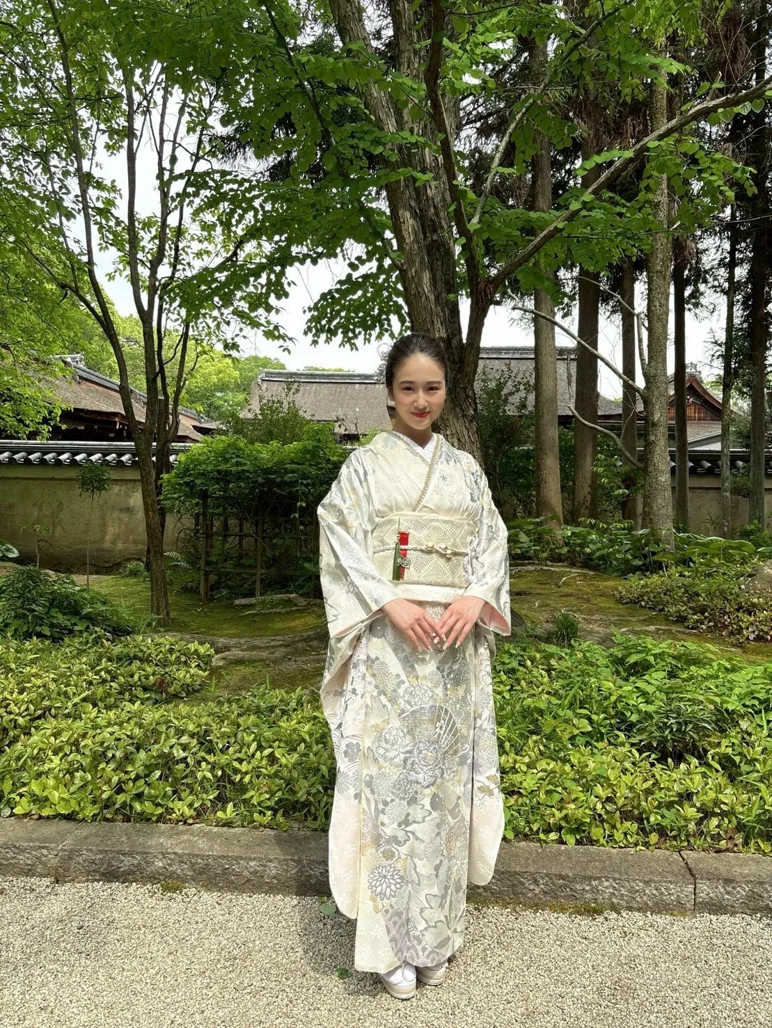 天翔愛　振袖　京都　祭り