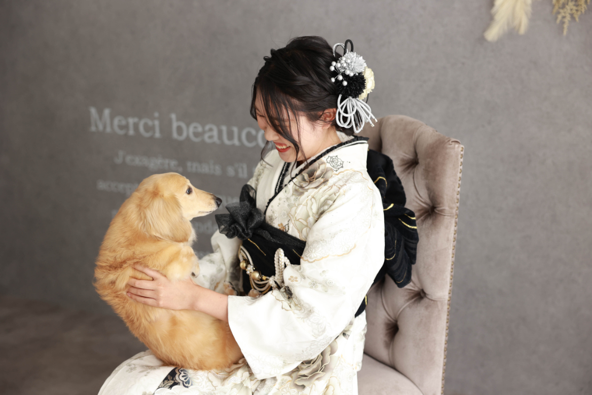 振袖 レンタル 前撮り 撮影会 可愛い おしゃれ かっこいい イマドキ くすみ レトロ 安い ペット
