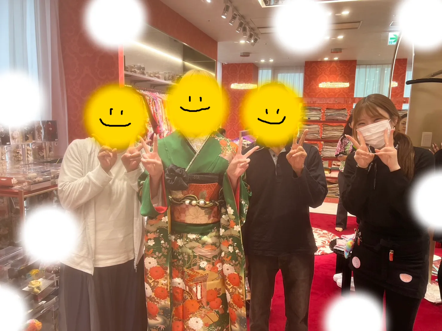 成人式　前撮り　梅田　写真プラン　振袖レンタル　持込
