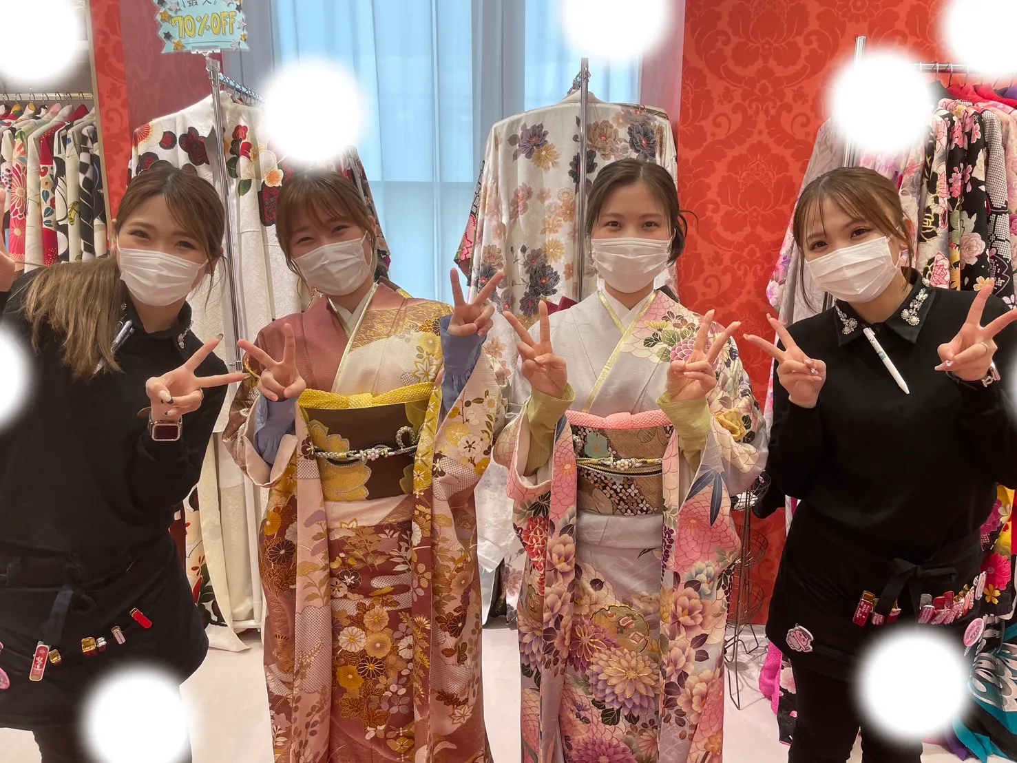 成人式　卒業式　TAKAZEN 袴レンタル