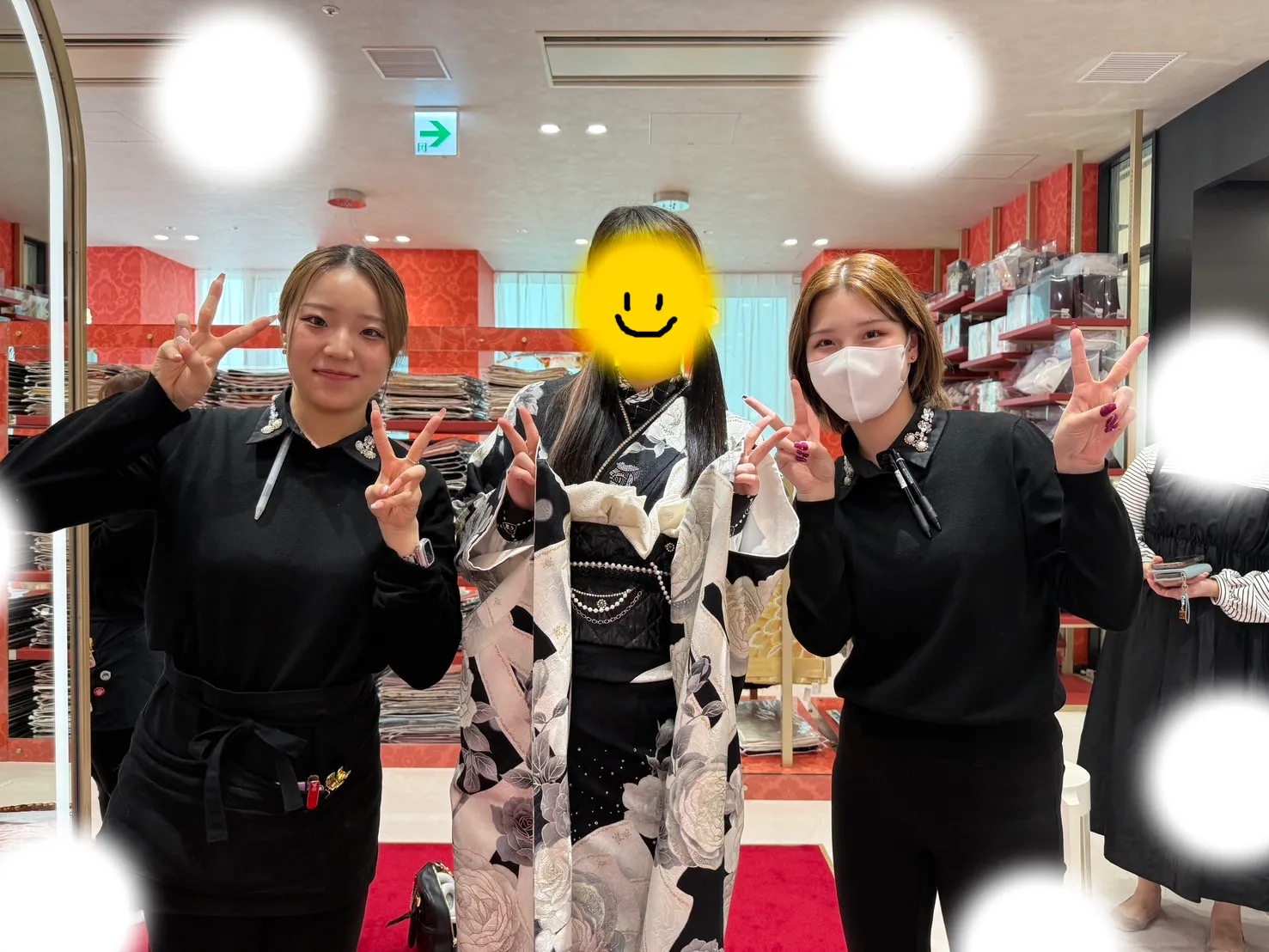成人式　前撮り　梅田　ヘップバーン