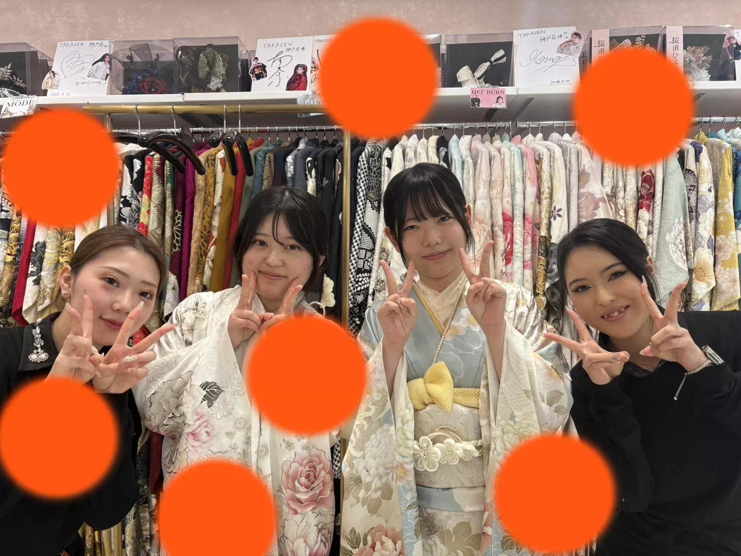TAKAZEN神戸旧居留地　前撮り撮影会　卒業式　袴　レンタル