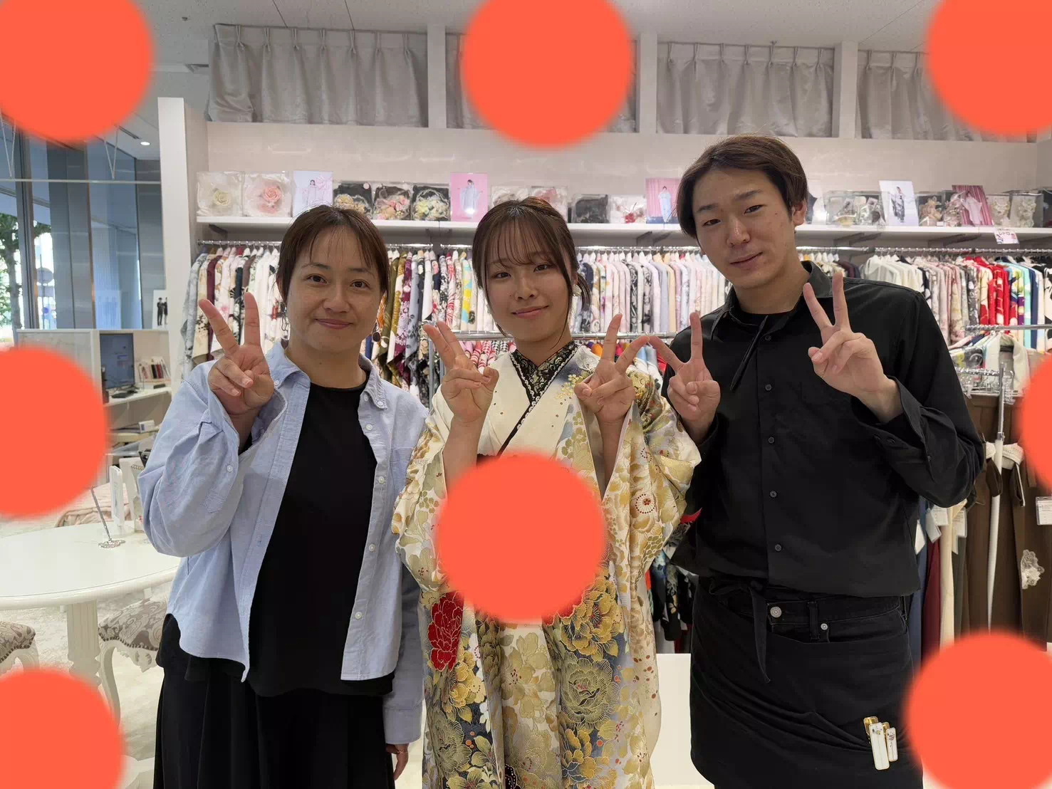 TAKAZEN神戸店 前撮り撮影会 イマドキ カワイイ コディネート 振袖 レンタル 袴