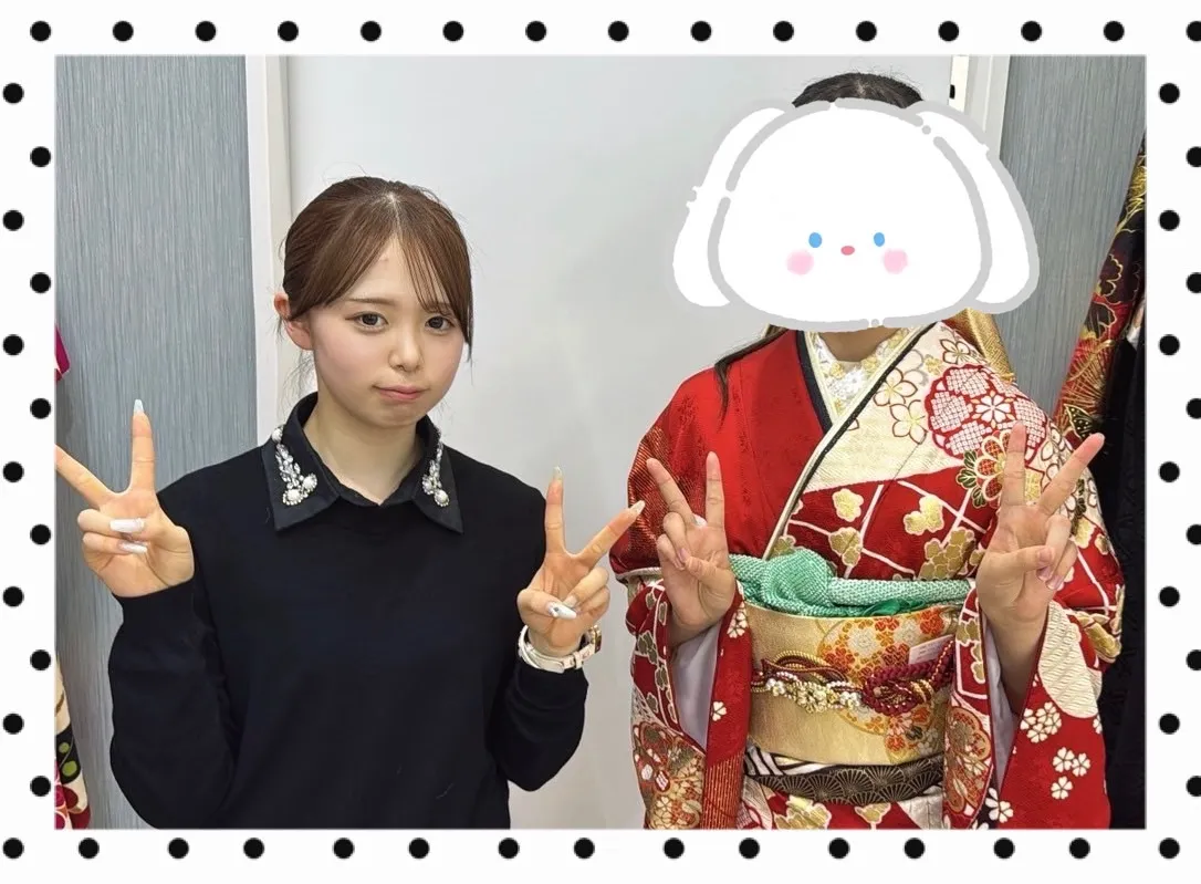 【TAKAZEN橿原店】29日♡香芝市からお越しの2026年成人 赤色の上品で華やかなプレミアム古典お振袖姫ちゃん♡