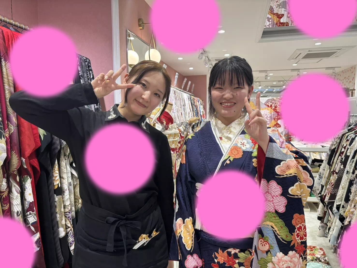【TAKAZEN姫路店】♡25日　2027年姫路市成人式の古典柄を着こなす振袖姫ちゃん♡