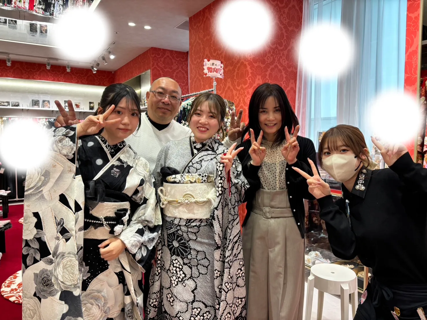成人式　前撮り　梅田　袴　くすみカラー　かわいい　イマドキ　淡色　古典　タカゼン　撮影