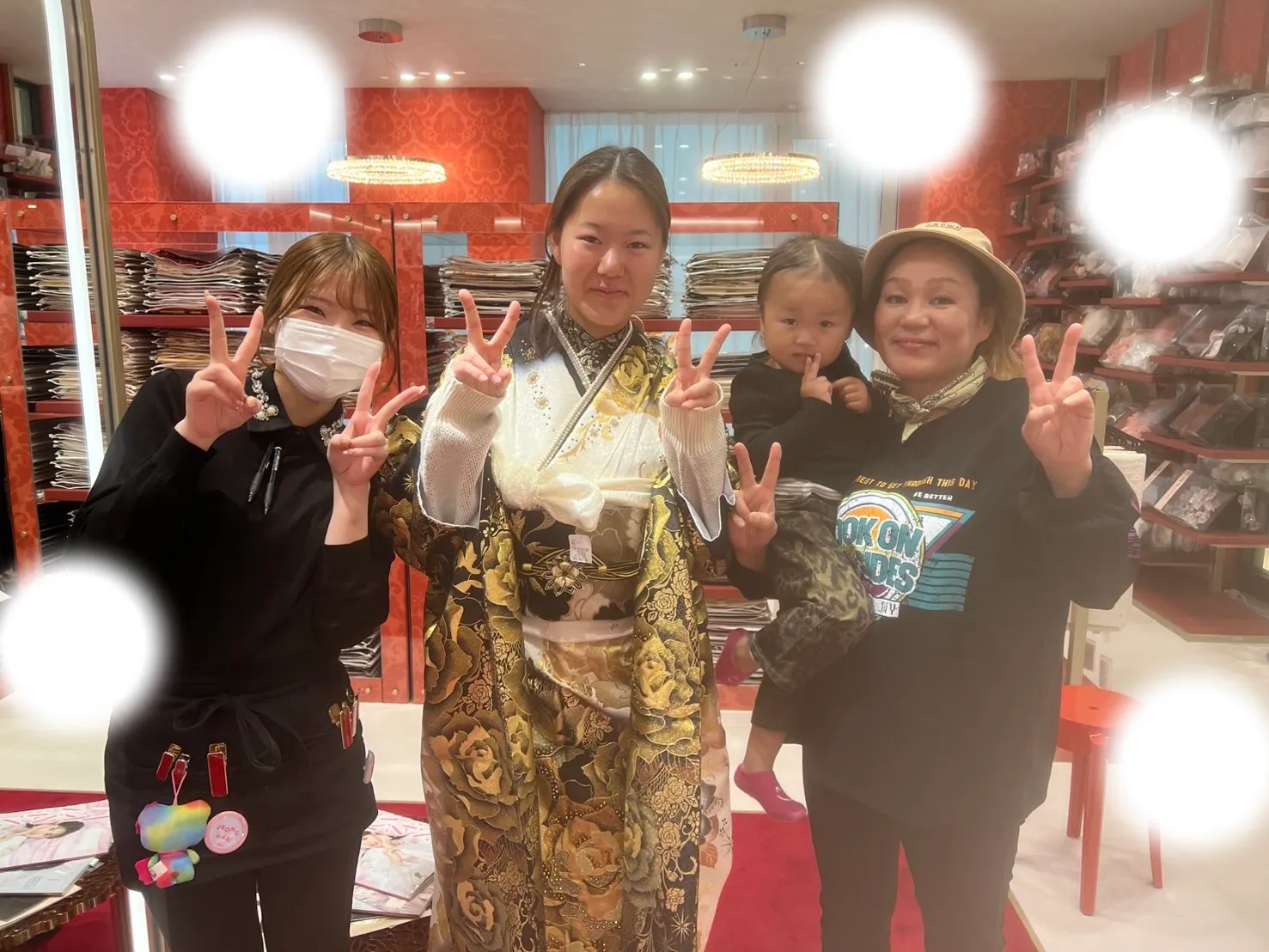 成人式　前撮り　梅田　振袖レンタル　袴レンタル　家族写真　前撮り撮影会