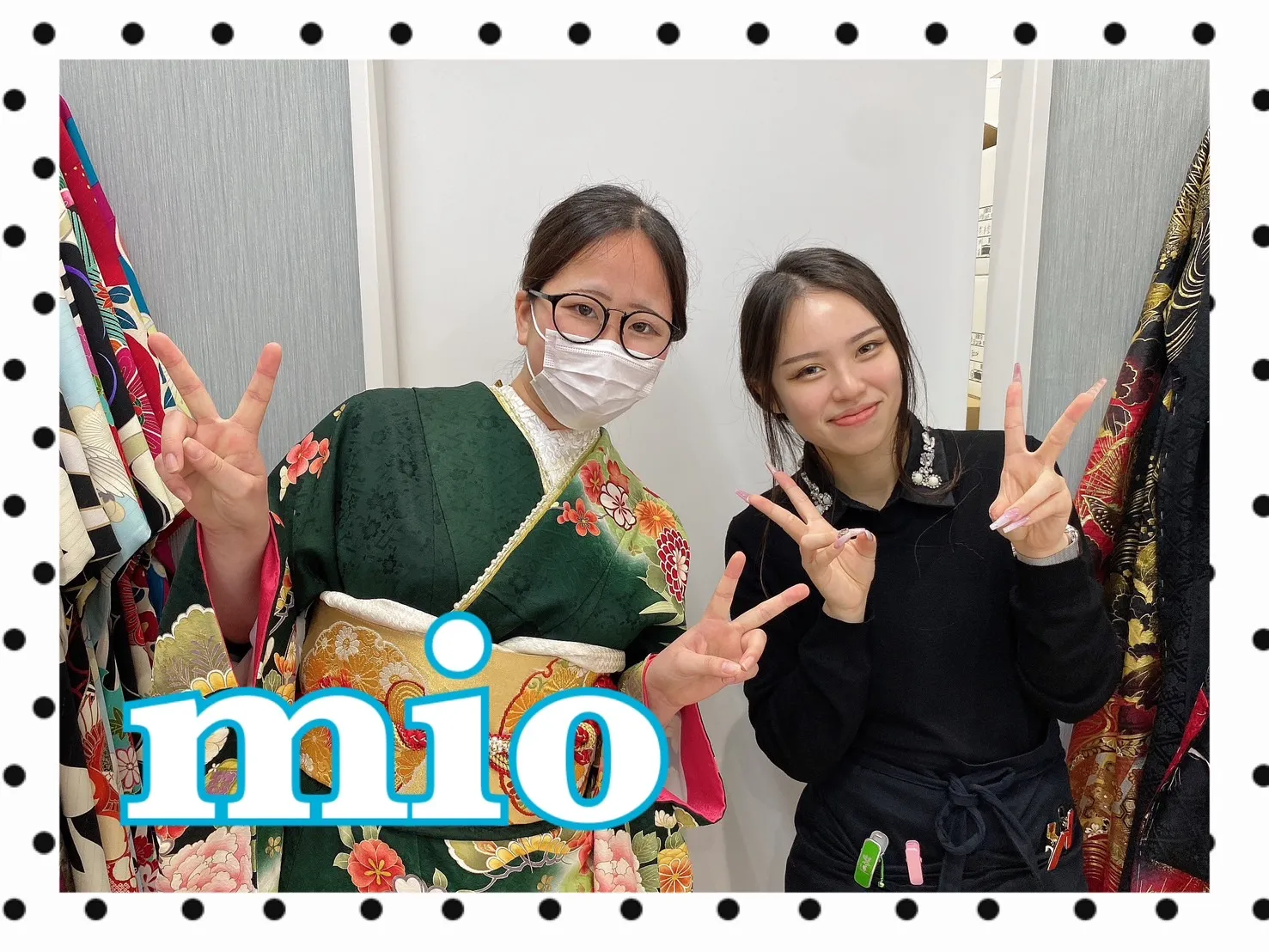 【TAKAZEN橿原店】5日♡天理市/橋本市からお越しの2026.27年成人上品でかわいい緑色古典柄お振袖姫ちゃんたち♡