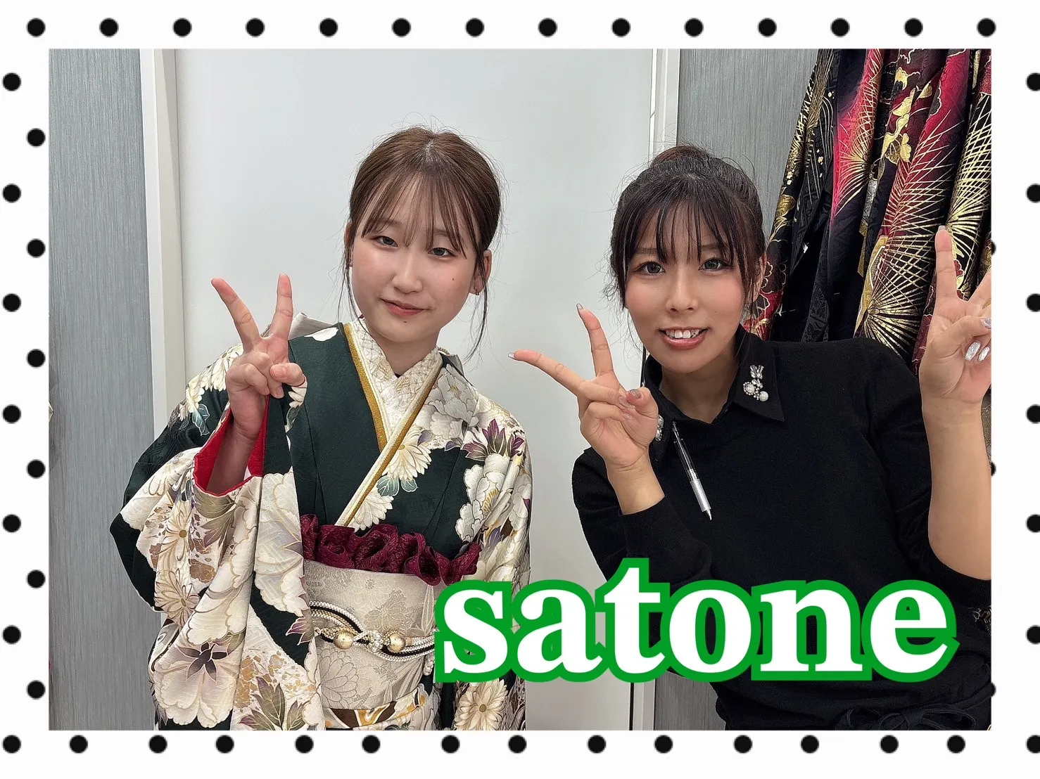 【TAKAZEN橿原店】8日♡橋本市/葛城市/橿原市/からお越しの2027年成人キラキラスワロフスキー付きのバラ柄お振袖姫ちゃん&2026年卒業 白色とレースの組み合わせが可愛すぎる卒業袴姫ちゃんたち♡