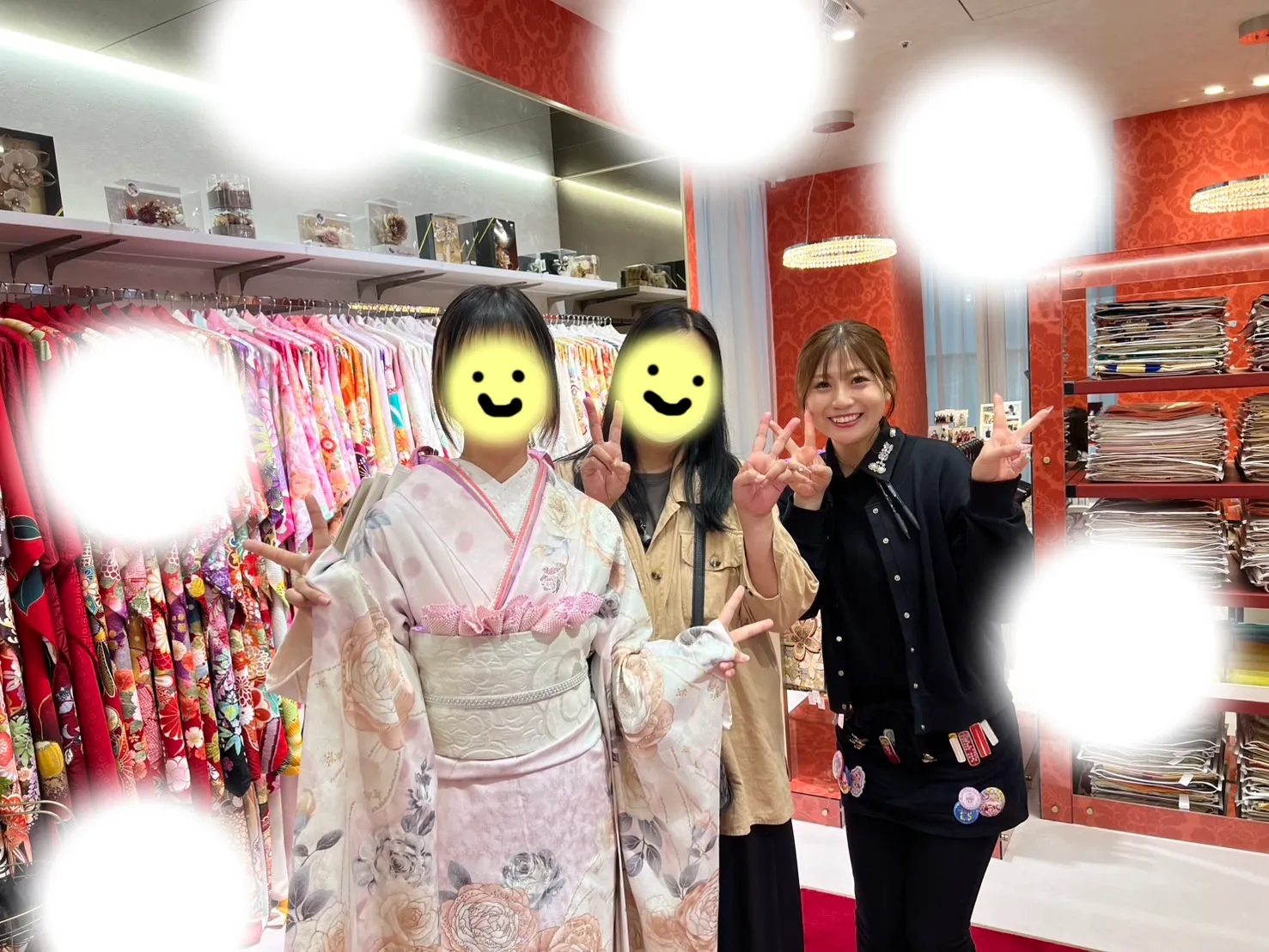成人式　前撮り　梅田　振袖レンタル　袴レンタル　家族写真　前撮り撮影会