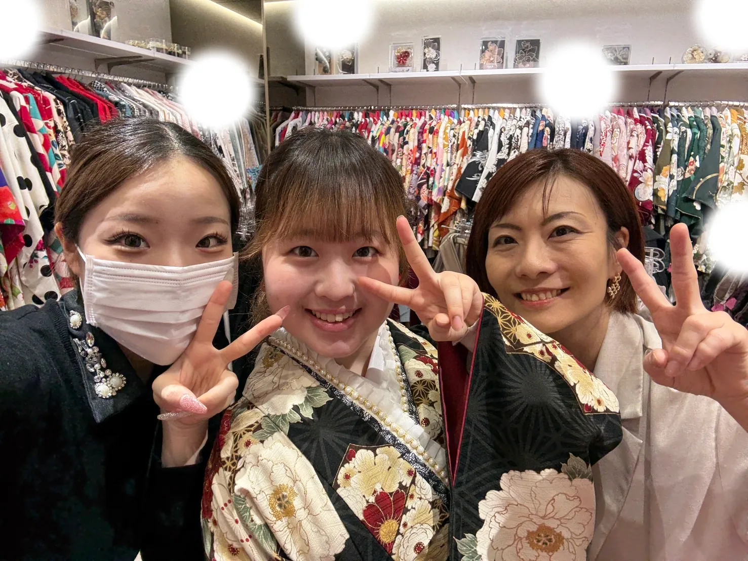 成人式　前撮り　梅田　袴　くすみカラー　かわいい　イマドキ　淡色　古典　タカゼン　撮影