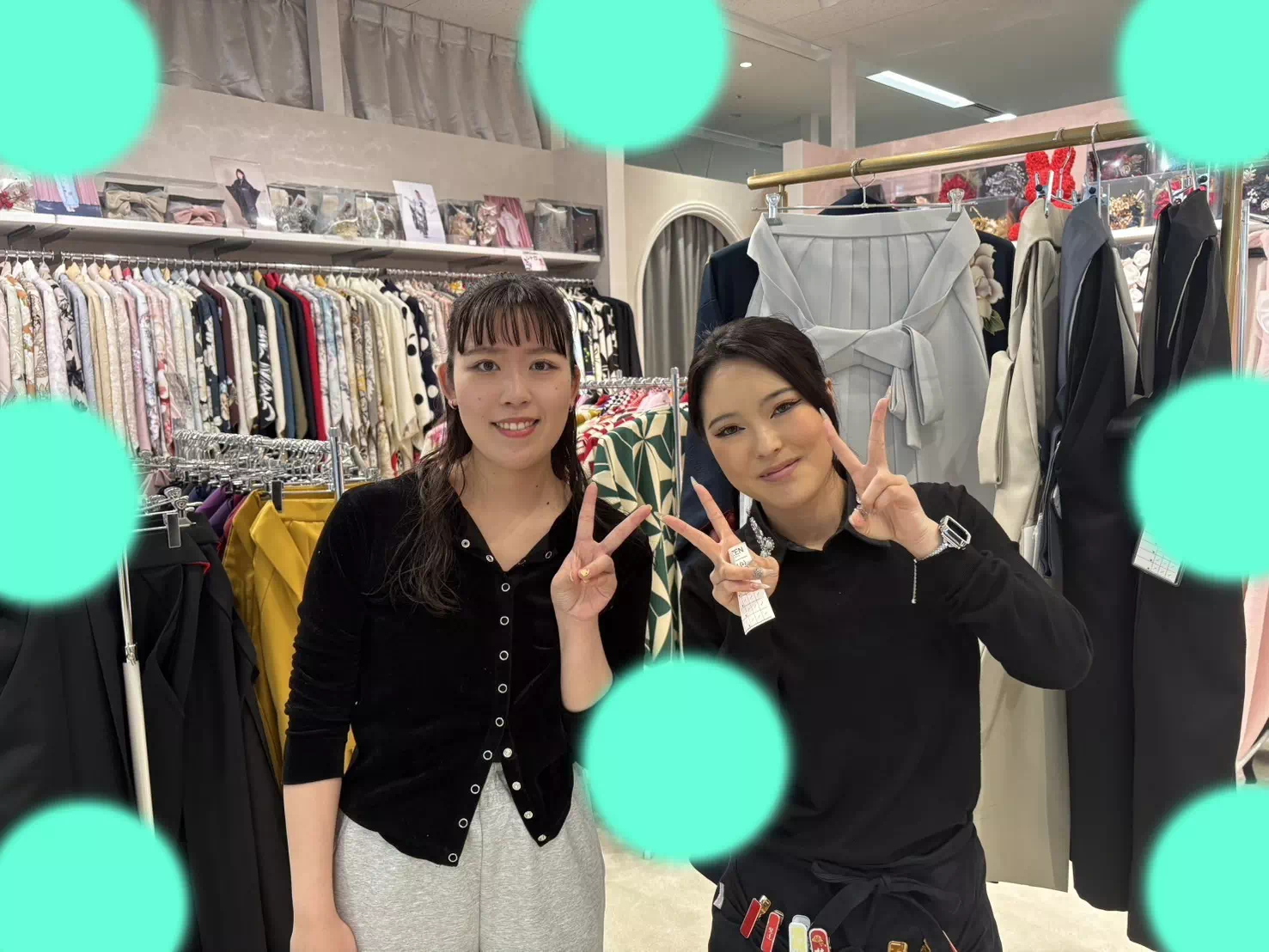 TAKAZEN神戸店　前撮り撮影会　イマドキ　カワイイ　コディネート　振袖　レンタル　袴　
