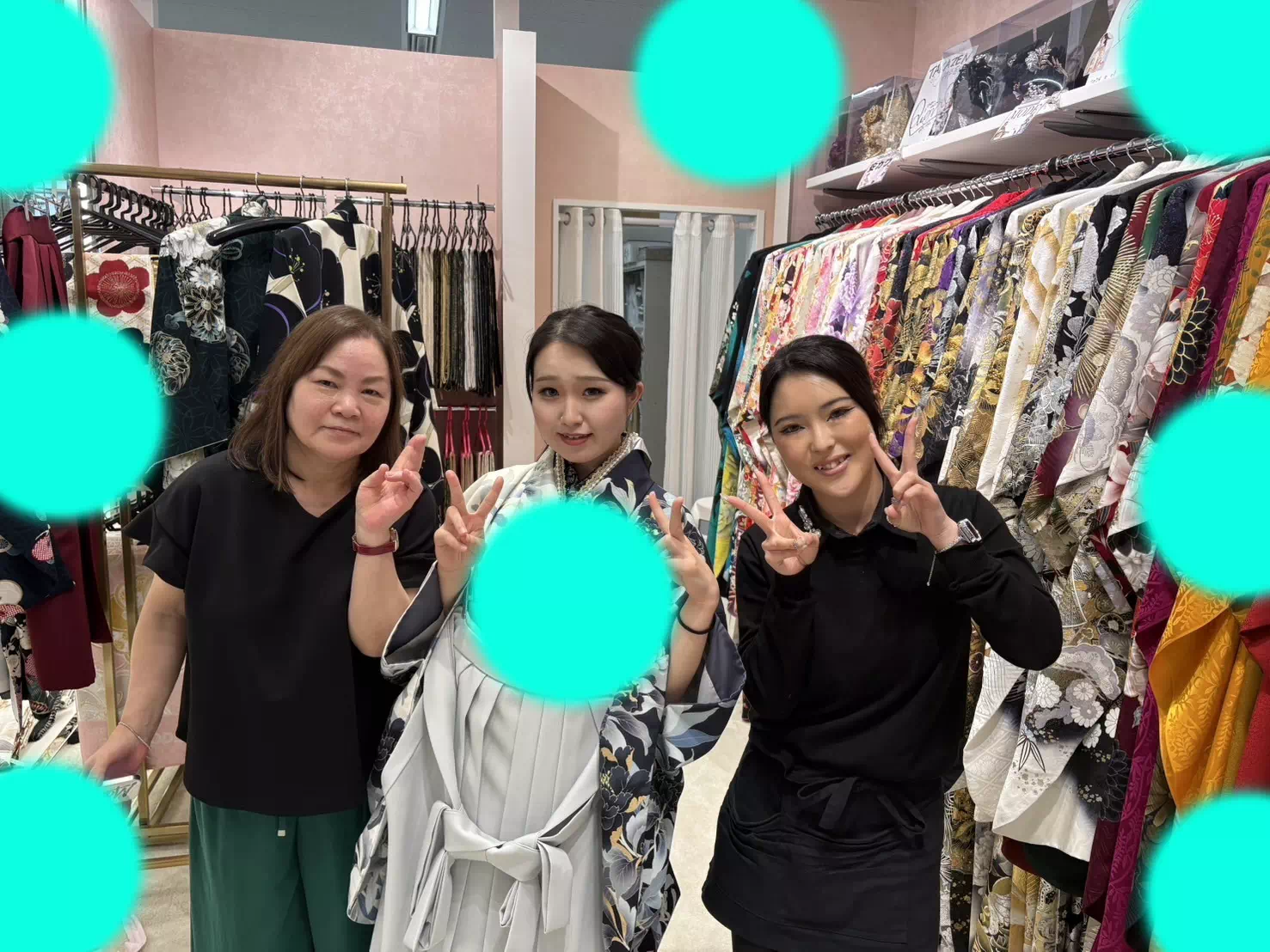 TAKAZEN神戸店 前撮り撮影会 イマドキ カワイイ コディネート 振袖 レンタル 袴