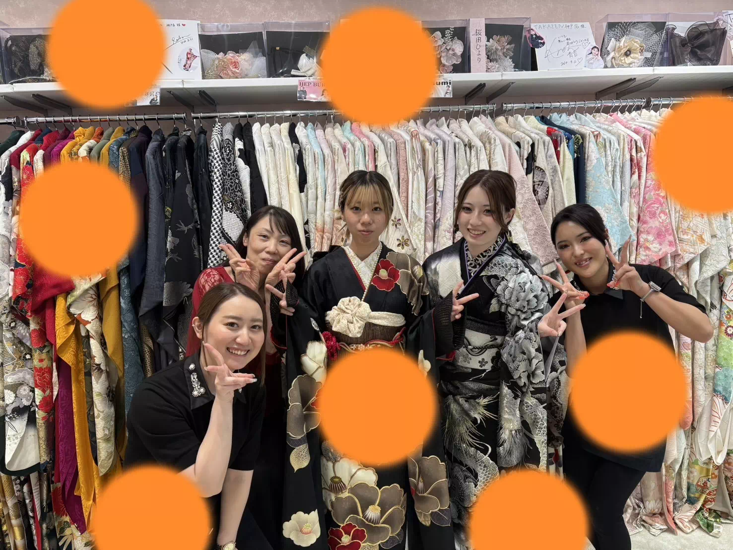 【TAKAZEN神戸旧居留地店】♡21日　それぞれ違った雰囲気でオシャレにイマドキコーデ2027年成人の姫ちゃん♡