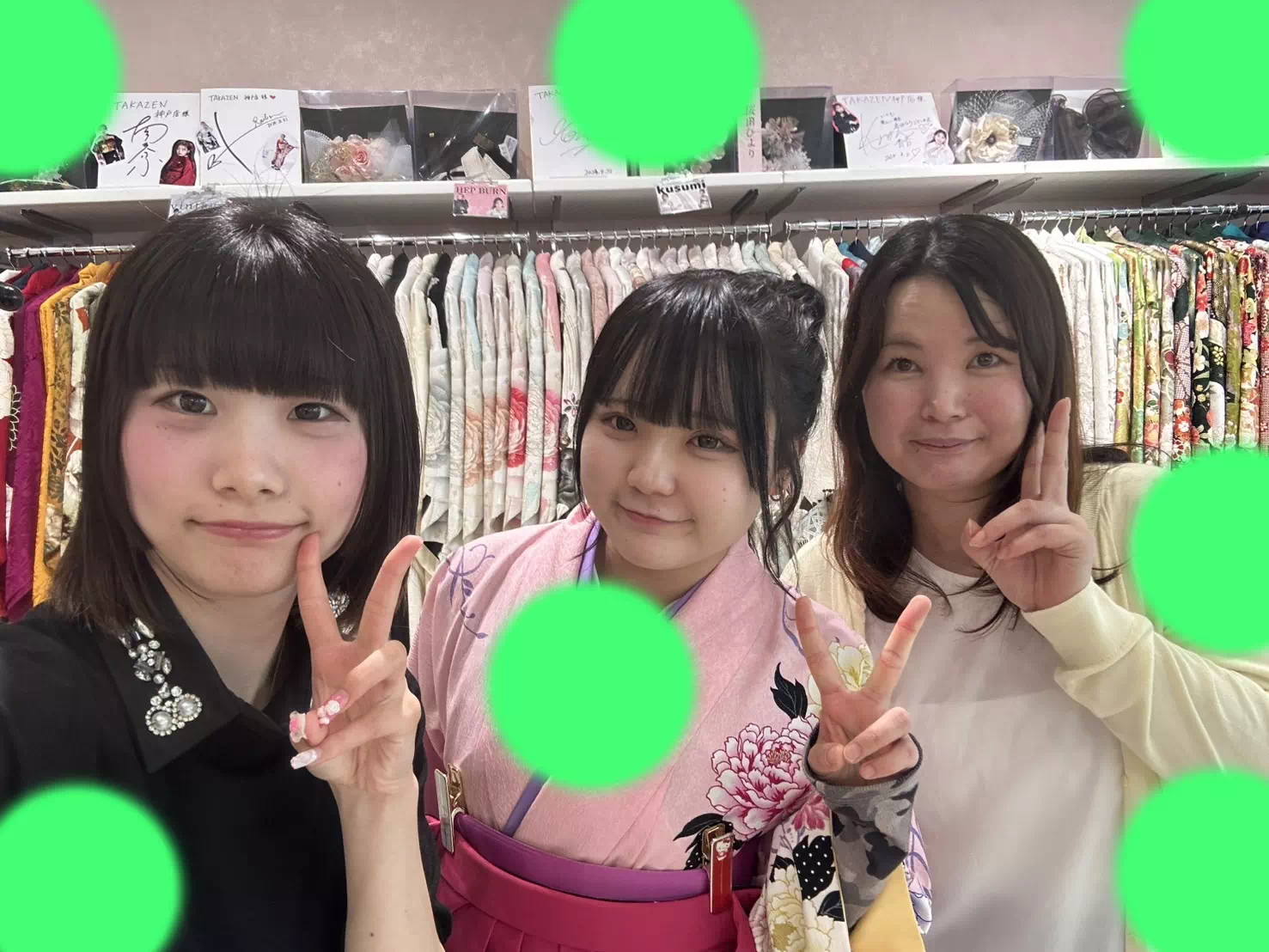 【TAKAZEN神戸旧居留地店】♡16日 かわいいコーデの袴姫ちゃん♡イマドキでかわいい物が好きな方はTAKAZEN♡