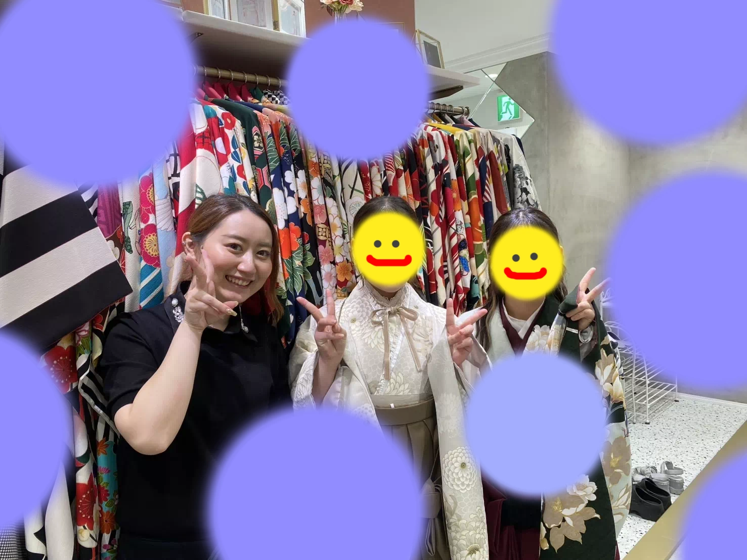 【TAKAZEN姫路店】♡11日 2026年卒業式のくすみカラーが可愛い姫ちゃんとエンジ色の袴がとても映える可愛い姫ちゃんのご紹介♡