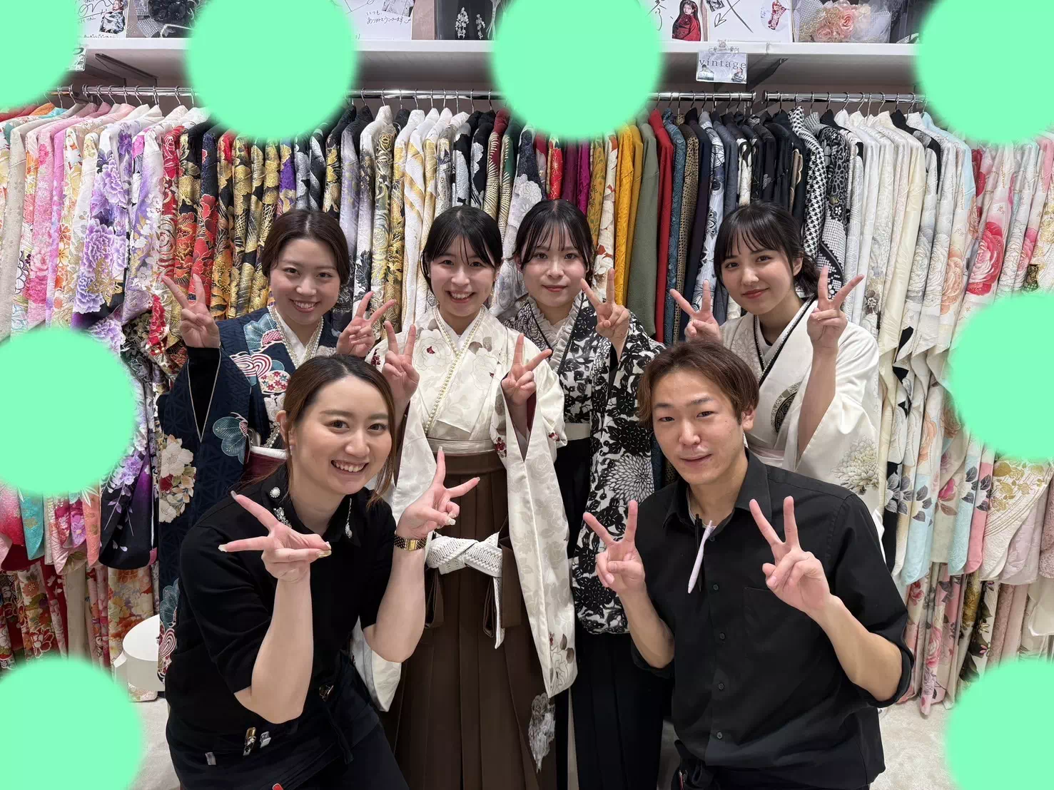 TAKAZEN神戸店 前撮り撮影会 イマドキ カワイイ コディネート 振袖 レンタル 袴