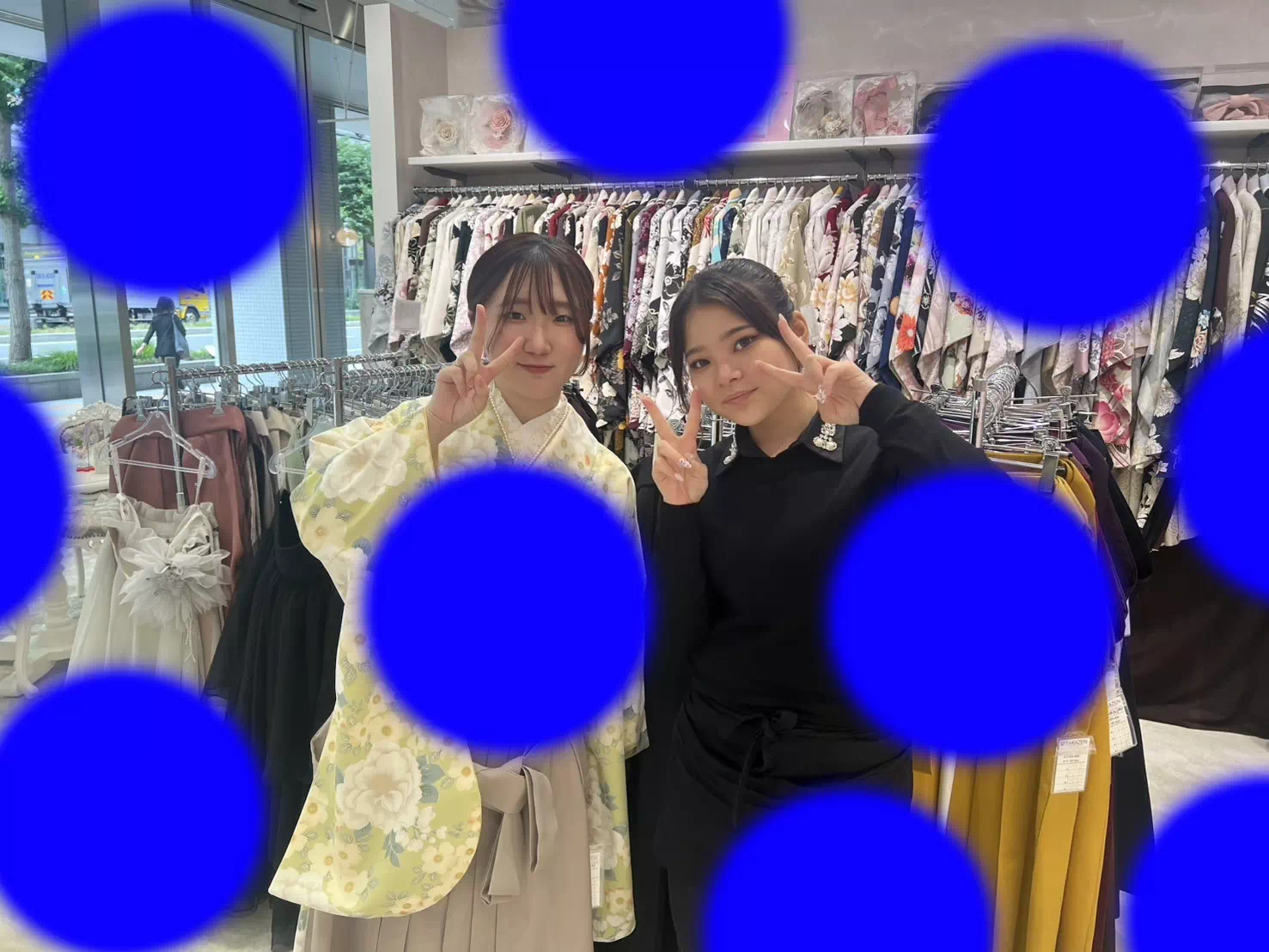 TAKAZEN神戸店 前撮り撮影会 イマドキ カワイイ コディネート 振袖 レンタル 袴