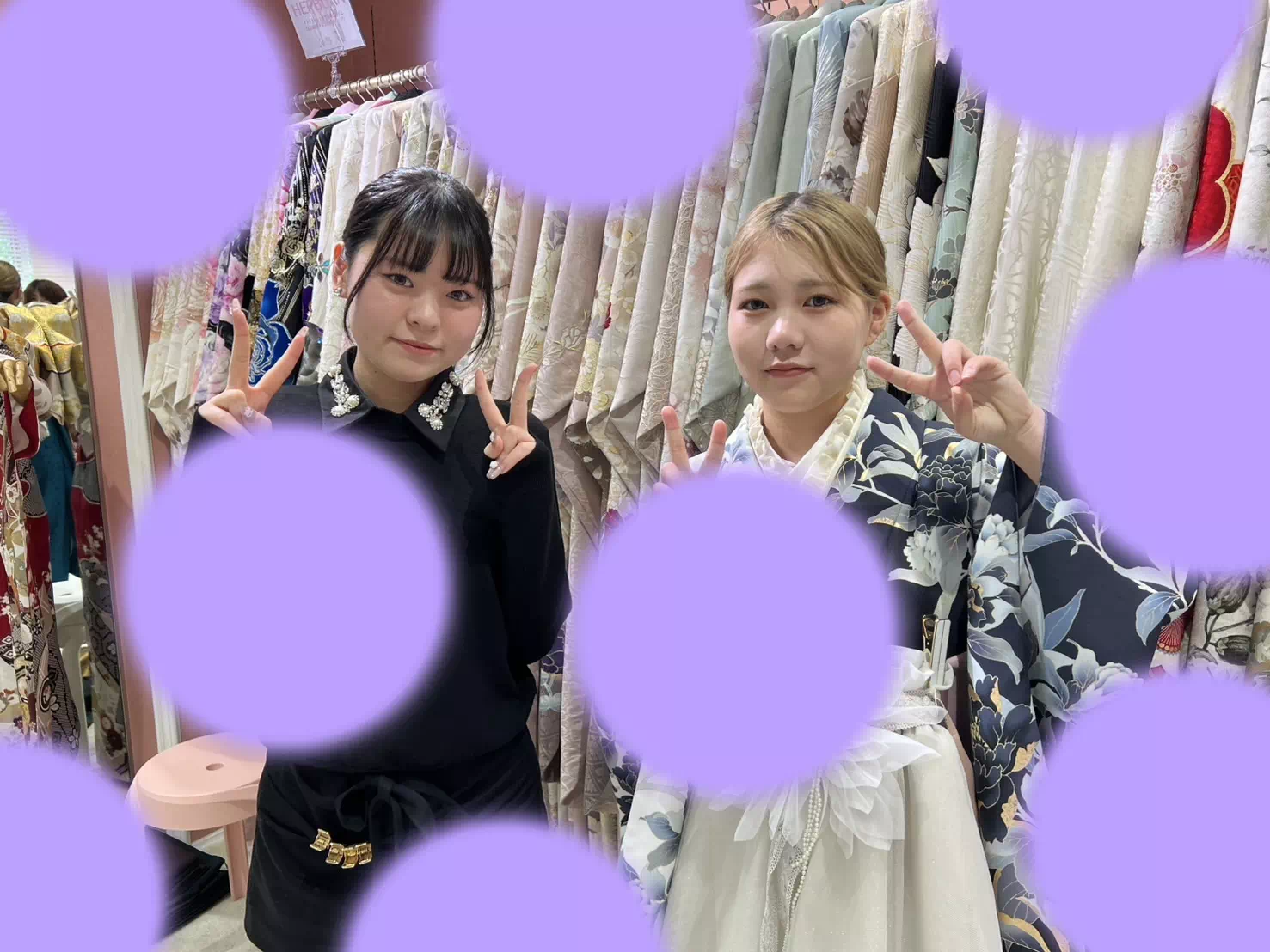 【TAKAZEN姫路店】♡1日 2026年成人の方必見!くすみカラーにドレス袴を合わせた個性的なイマドキ姫ちゃんのご紹介♡