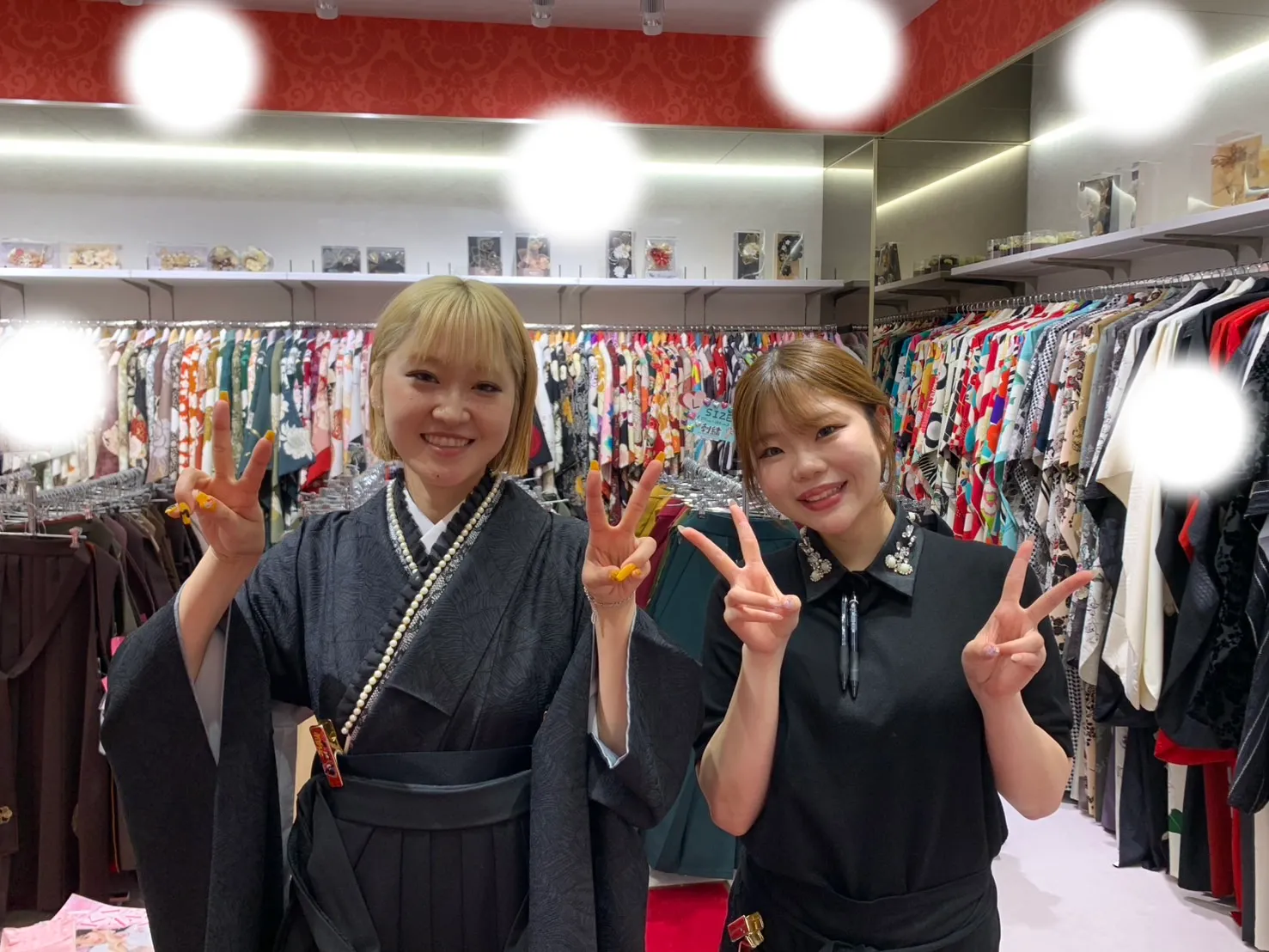 【TAKAZEN大阪梅田本店】♡23日　オシャレでかわいい黒色袴姫ちゃん♡
