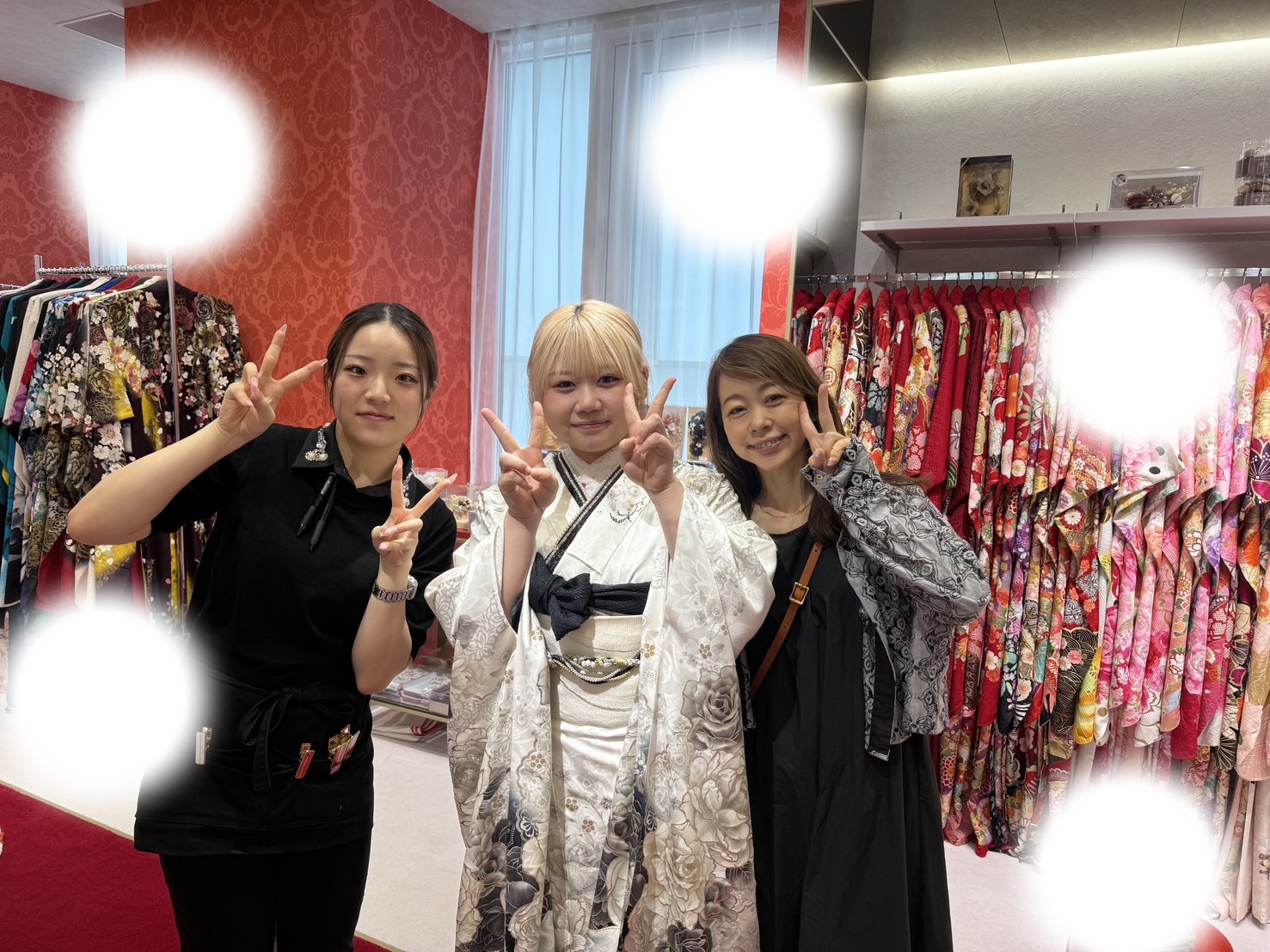 【TAKAZEN梅田本店】♡22日　タカゼンオリジナルコスメカラーのキラキラ 可愛いお振袖姫ちゃん♡